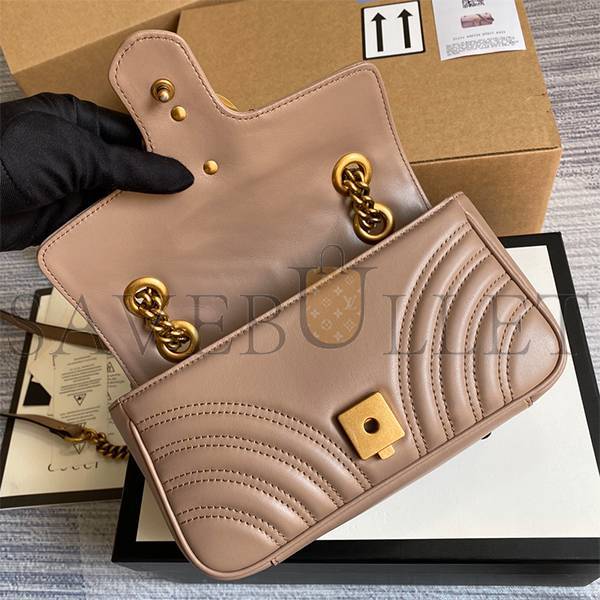G*u*i marmont matelassÉ mini bag 446744 dtdit2 (23*14*6cm)
